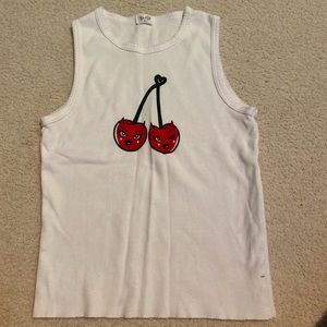 Brandy Melville Cherry tank top